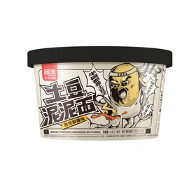 白家 土豆泥泥面麻辣味 105g